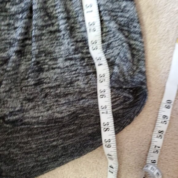 Aritzia Wilfred Free Heathered Open Cut Out Back Stretch Midi Dress XS - Picture 4 of 7